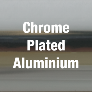 Chrome Plated Aluminium Straight Edge Tile Trim ESA category